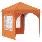 vidaXL Tente de fête pop-up 192 x 192 x 245 cm Orange