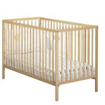 Lit bébé - 120 x 60 cm - Babyprice First - Tout barreaux