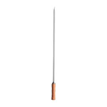 Brochette pour barbecue simple - 550 mm - tramontina churrasco -  - bois et inox 550