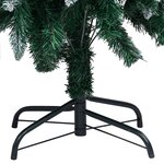 Vidaxl arbre de noël artificiel led et boules et pommes de pin 240 cm