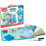 Jeux et dessins pour enfant - Mallette de voyage - Ardoise effaçable - Maped - Travel board