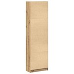 vidaXL Armoire chêne artisanal 55 x 25 x 189 cm Bois d'ingénierie