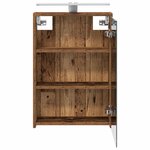 vidaXL Armoire Miroir de Salle de Bain Bois ancien 43 x 16 x 62.5 cm