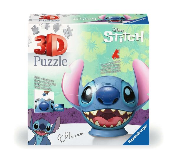 Puzzle 3D ball Stitch  72 Pièces