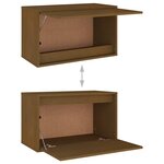 vidaXL Meubles TV 6 Pièces Marron miel Bois massif de pin