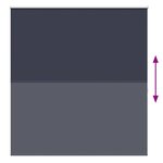 Store enrouleur occultant 140 x 175 cm bleu