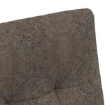 vidaXL Chaises de salle à manger 2 Pièces Gris foncé 57 x 67 x 98 cm