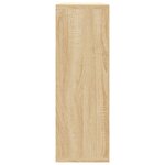 vidaXL Étagères murales Chêne sonoma 104x20x58 5 cm Bois d'ingénierie
