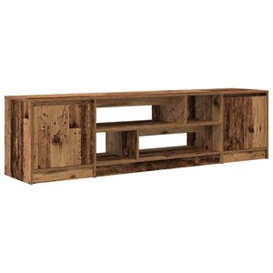 vidaXL Meuble TV vieux bois 188 5x41x50 cm bois d'ingénierie