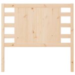 vidaXL Tête de lit 96x4x100 cm Bois massif de pin