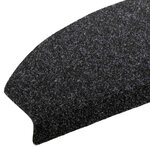 vidaXL Tapis d'escalier auto-adhésifs 15 pièces 80 x 24 5 x 3 5 cm
