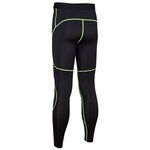 AVENTO Collants de Compression - Homme - Noir et Vert