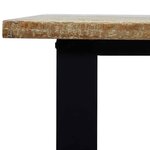 vidaXL Table à manger 200x90x75 cm bois d'acacia solide