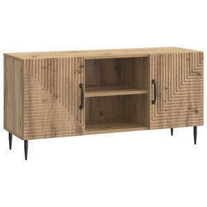 vidaXL Meuble TV 102 x 34 5 x 50 cm Chêne artisanal Bois d'ingénierie