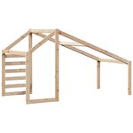 vidaXL Toit de lit pour enfants 188x97x113 cm bois de pin massif