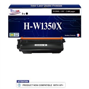 T3AZUR -Toner compatible avec HP W1350X (135X) pour HP LaserJet M209dw  LaserJet MFP M234dw  M234sdn  M234sdw