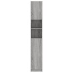 vidaXL Armoire de bain Sonoma gris 32x25 5x190 cm Bois d'ingénierie