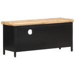 vidaXL Meuble TV 90x30x41 cm Bois de manguier brut