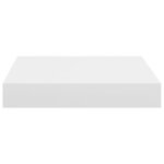 vidaXL Étagère flottante murale blanc 23x23 5x3 8 cm MDF