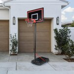 Panier de basket sur pied mobile phoenix - bumber - hauteur réglable de 2m30 à 3m05