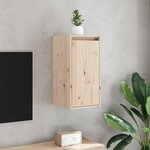 vidaXL Armoire murale 30x30x60 cm Bois de pin massif