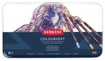 DERWENT - COLOURSOFT - boîte métal 36 crayons de couleur