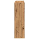 vidaXL Bibliothèque/Séparateur de pièce chêne artisanal 100x33x115 cm