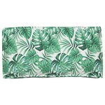 vidaXL Coussin pour assise / dossier de palette Floral Motif de feuille