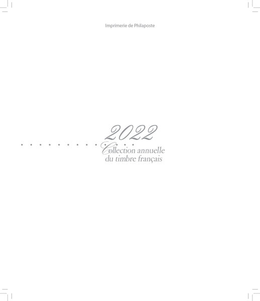 Collection annuelle du timbre français 2022