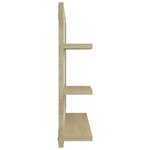 vidaXL Miroir de salle de bain chêne sonoma bois d’ingénierie