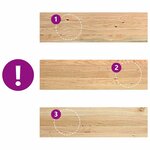 vidaXL Marches d'escalier 20Pièces non traité 90x30x2cm bois chêne massif