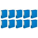 Classeur à levier D80mm Prem'Touch FOREVER Bleu x 10 EXACOMPTA