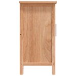 vidaXL Armoire de salle de bain 66x29x61 5 cm Bois massif de noyer