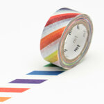 Masking Tape MT Kids 1 5 cm Rayure multicolore