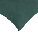 vidaXL Coussins de canapé 2 Pièces Vert foncé 60 x 60 cm