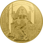 Monnaie GERMANIA Queen on the Throne 1/1000 Oz Or 1 Mark Germania 2026