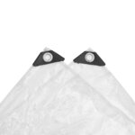 vidaXL Couverture végétale avec œillets 3x6 m PVC