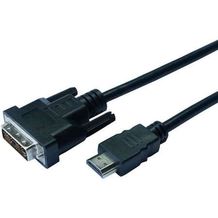 CONTINENTAL EDISON Câble HDMI vers DVI - 2m