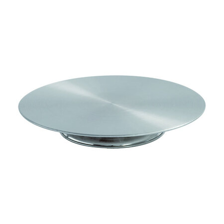 Plat à gâteau sur pied base rotative ø 330 mm - stalgast -  - inox x50mm