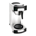 Machine à café filtre remplissage manuel 1 7 l - buffalo -  - acier inoxydable1 7 205x205x435mm