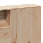 vidaXL Cadre de lit sans matelas 180x200 cm bois massif de pin