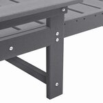 vidaXL Transat Gris clair 195 5 x 53 x 98 5 cm HDPE