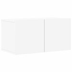 vidaXL Ensemble de meubles TV 8 Pièces Blanc Bois d'ingénierie