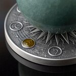 Pièce de monnaie en Argent 10 Cedis g 62.2 (2 oz) Millésime 2025 Solar System URANUS