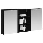 vidaXL Ensemble de Meubles de Salle de Bain 3 Pièces 126 x 16 x 62.5 cm