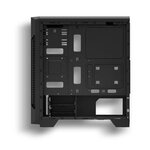 Zalman boitier sans alimentation s3 - format atx - fenetre pleine - moyen tour - noir