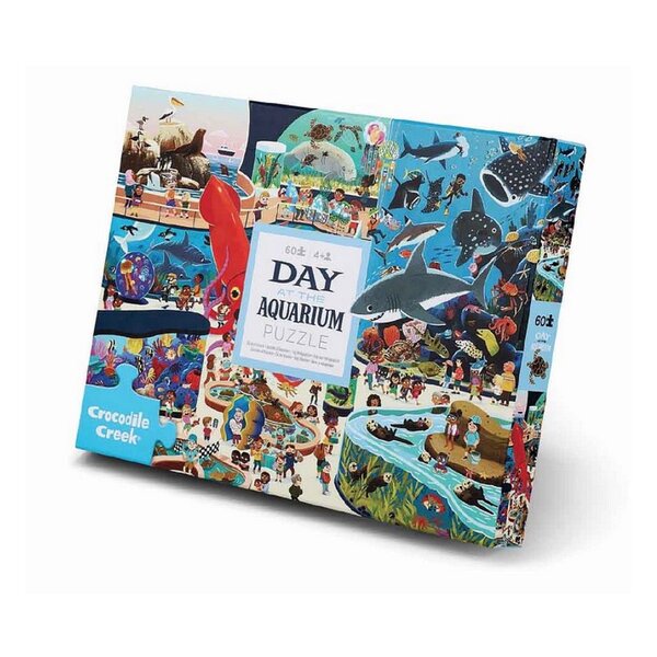 Puzzle 60 Pièces Une journee a l aquarium