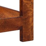 vidaXL Guéridon téléphone Marron 35 x 35 x 75 cm Bois d'acacia massif