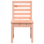 vidaXL Chaises de jardin lot de 2 50x48x91 5 cm bois massif de douglas