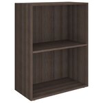 vidaXL Bibliothèque bois d'ingénierie 60x31x78 cm Chêne sonoma gris